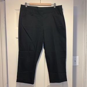 Lane Bryant Black Capris